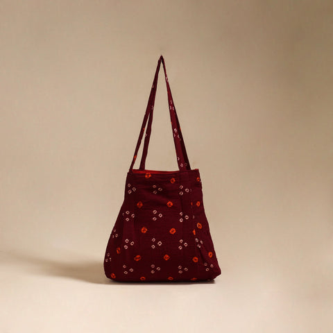 Handcrafted fabric jhola bag 05