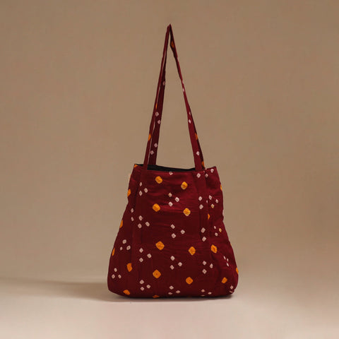Handcrafted fabric jhola bag 08