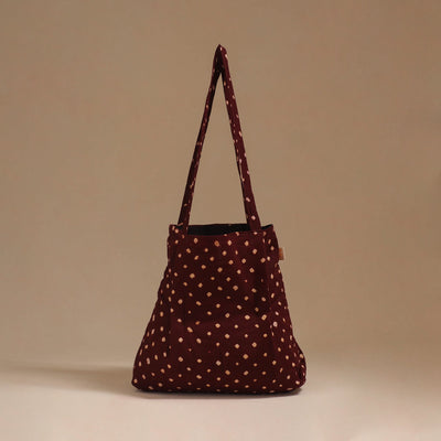 Handcrafted fabric jhola bag 09