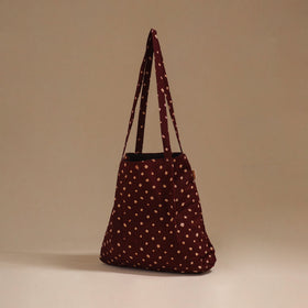 Handcrafted fabric jhola bag 09