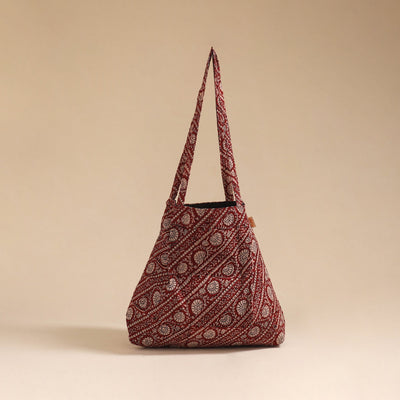 Handcrafted fabric jhola bag 100