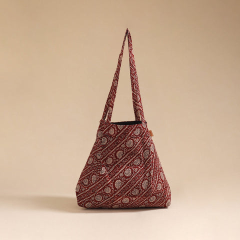 Handcrafted fabric jhola bag 100