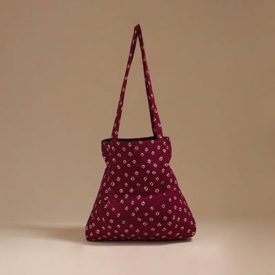Handcrafted fabric jhola bag 11