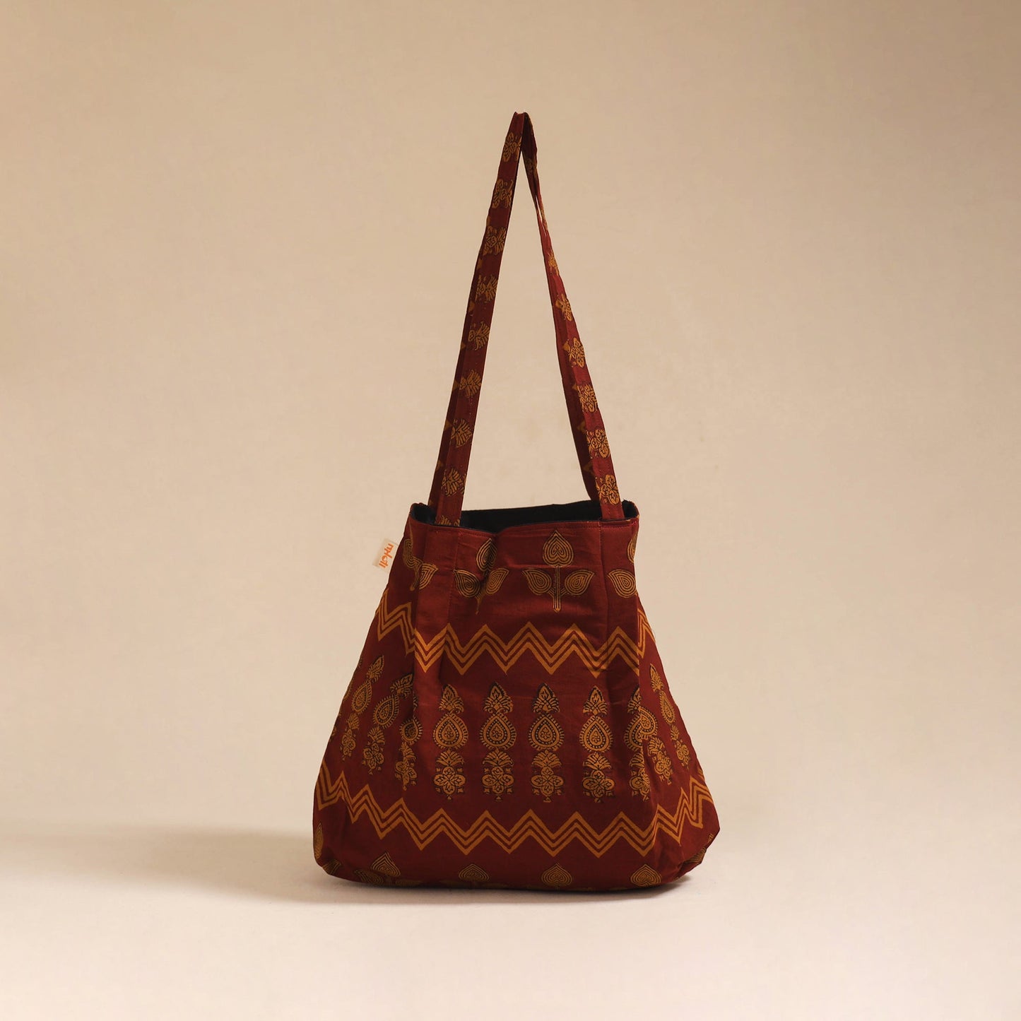 Handcrafted fabric jhola bag 111