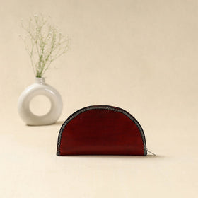 Handcrafted kutch leather clutch / wallet 48