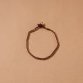 Handcrafted odisha dokra beads threadwork tribal anklet 22