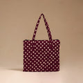 Handcrafted quilted handbag 05