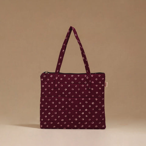 Handcrafted quilted handbag 81