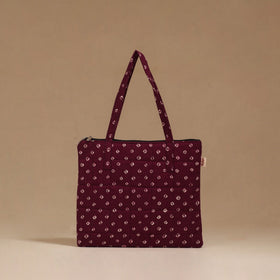 Handcrafted quilted handbag 81