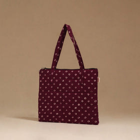 Handcrafted quilted handbag 81