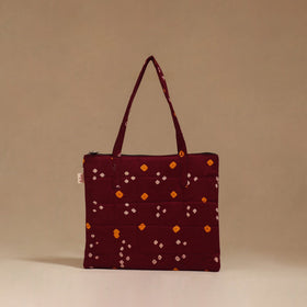 Handcrafted quilted handbag 85