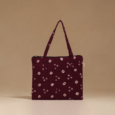 Handcrafted quilted handbag 88