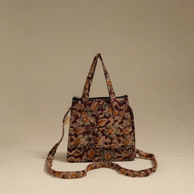 Handcrafted quilted sling bag 02