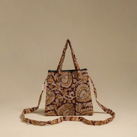 Handcrafted quilted sling bag 04
