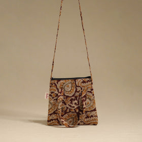 Handcrafted quilted sling bag 04