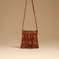 Handcrafted quilted sling bag 23