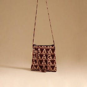 Handcrafted quilted sling bag 43