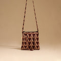 Handcrafted quilted sling bag 43