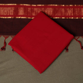 Handloom cotton mangalagiri 3pc unstitched dress material