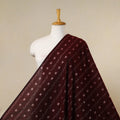 Maroon - handloom cotton sambalpuri ikat fabric 22