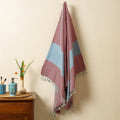Buy Handloom Cotton Towel with Tassels from Bijnor by Nizam l iTokri.com