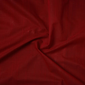 Maroon - handloom cotton zari border mangalagiri fabric 06