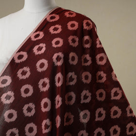 Handloom mercerised cotton pochampally ikat fabric 12