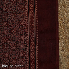 Handloom natural dyed hand maheshwari cotton saree