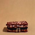 Maroon Handmade 4 Pockets Cotton Jewelry Bag 26