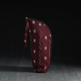  Maroon Handmade Cotton 1L Water Bottle Cover