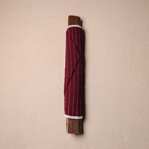 Maroon - Handmade Cotton Fridge Handle Cover 14