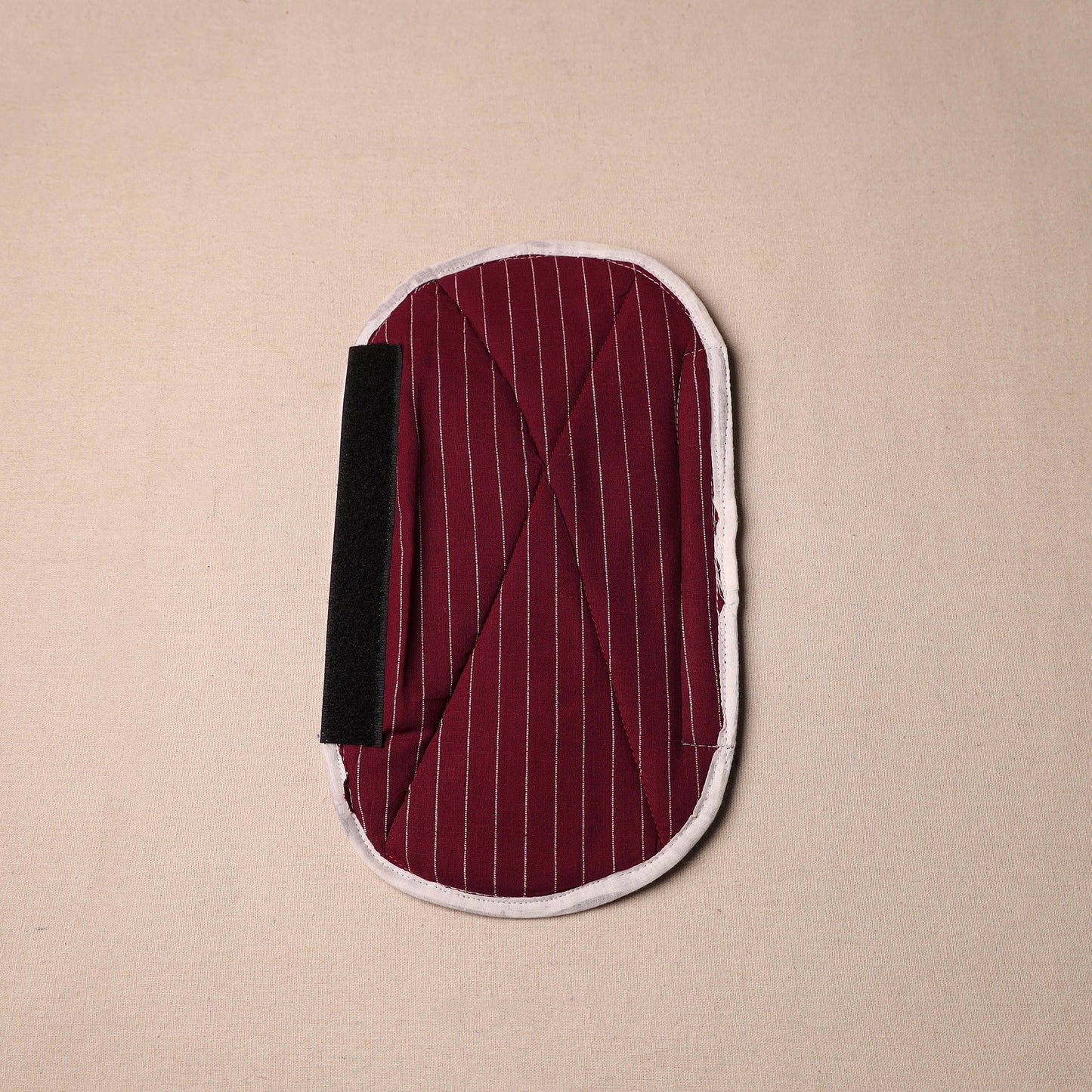 Maroon - Handmade Cotton Fridge Handle Cover 14