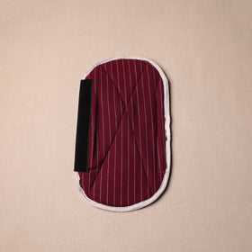 Maroon - Handmade Cotton Fridge Handle Cover 14