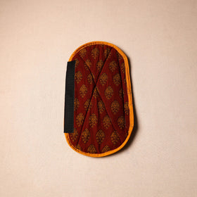 Maroon - Handmade Cotton Fridge Handle Cover 18