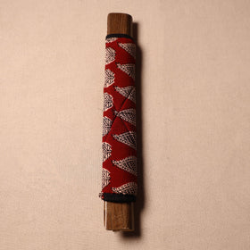 Buy Handmade Cotton Maroon Fridge Handle Cover 190