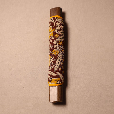 Buy Handmade Cotton Maroon Fridge Handle Cover 194