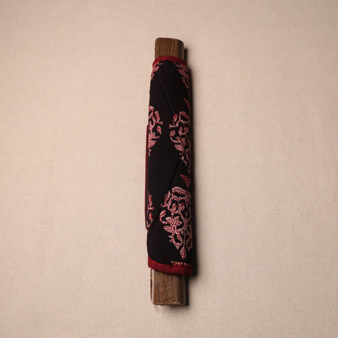 Buy Handmade Cotton Maroon Fridge Handle Cover