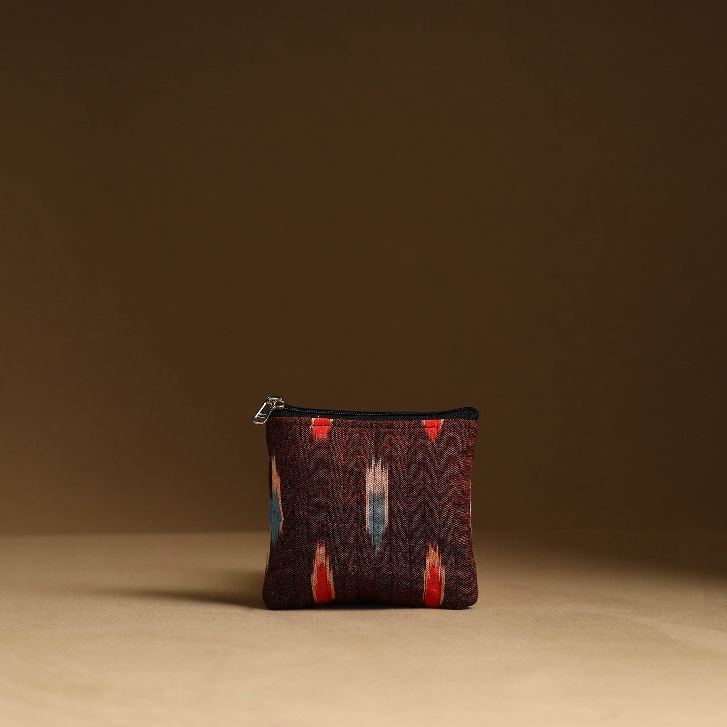 Maroon - handmade cotton multipurpose utility pouches (set