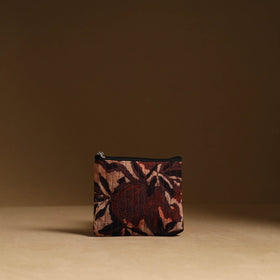 Maroon - handmade cotton multipurpose utility pouches (set