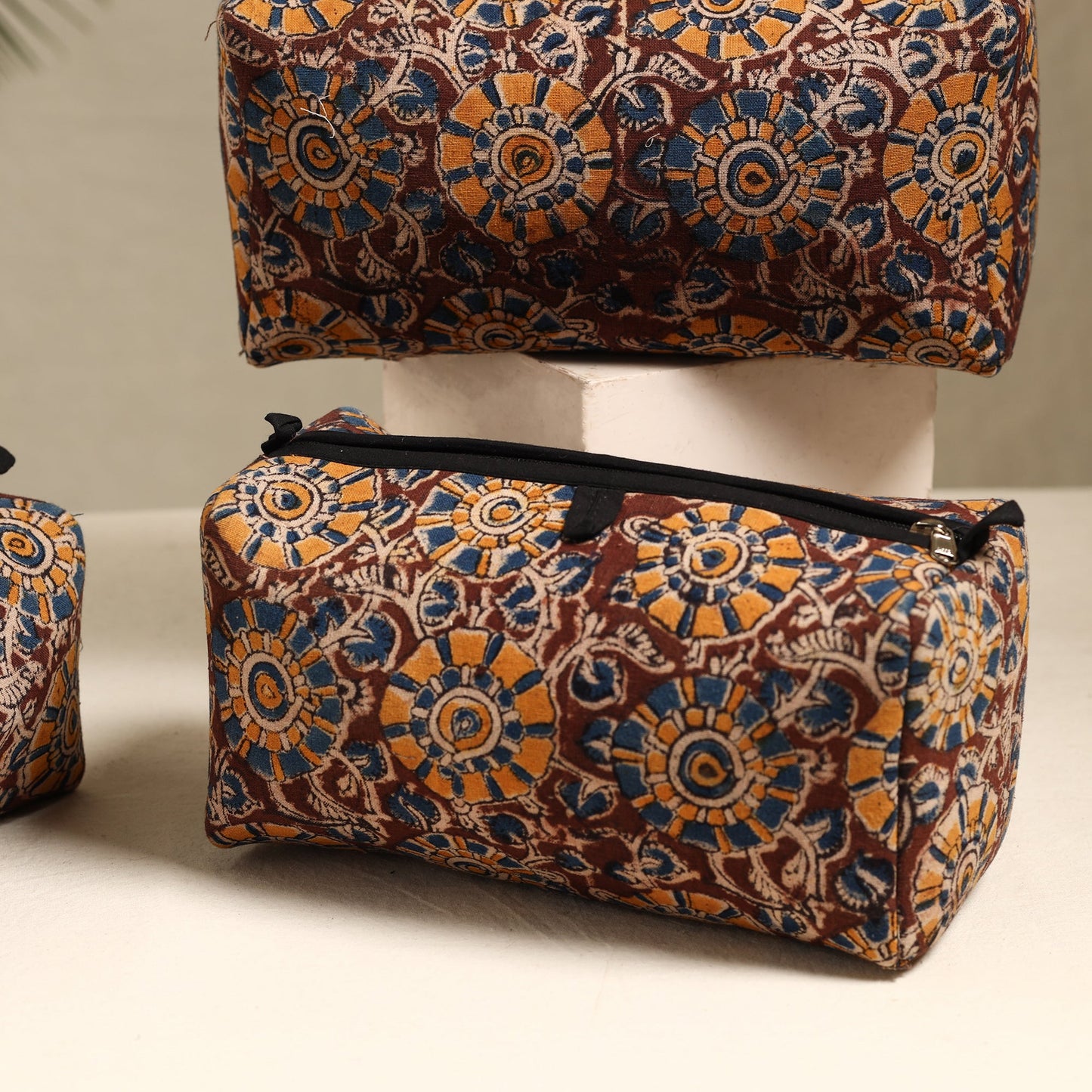  Handmade Cotton Toiletry Bags (Set of 3) 120 