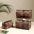  Handmade Cotton Toiletry Bags (Set of 3) 120 