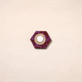 Handmade fabart jute magnet 13 - handcrafted