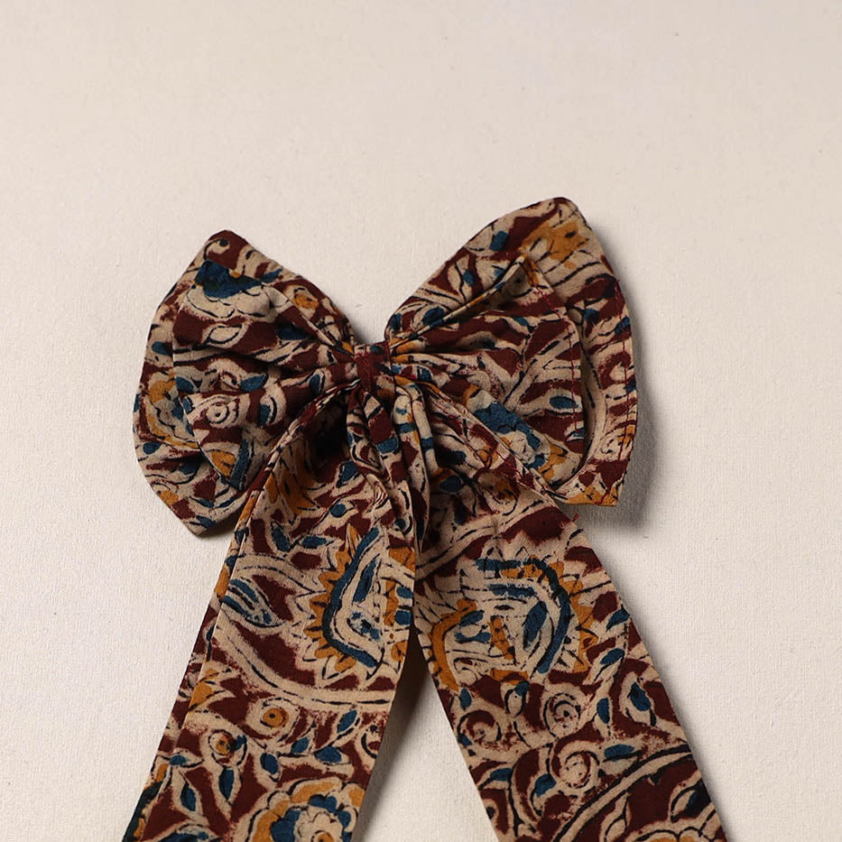 Handmade Fabric Bow Hair Clip