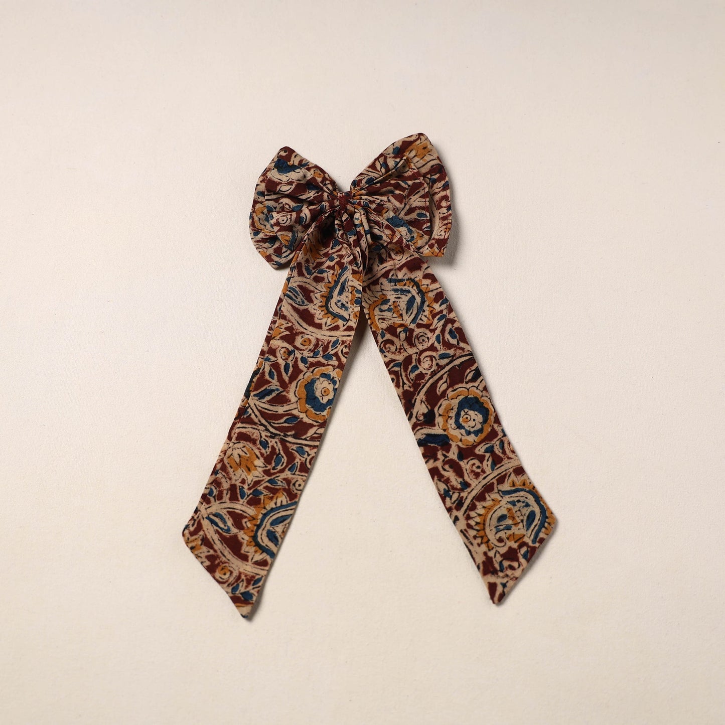 Handmade Fabric Bow Hair Clip