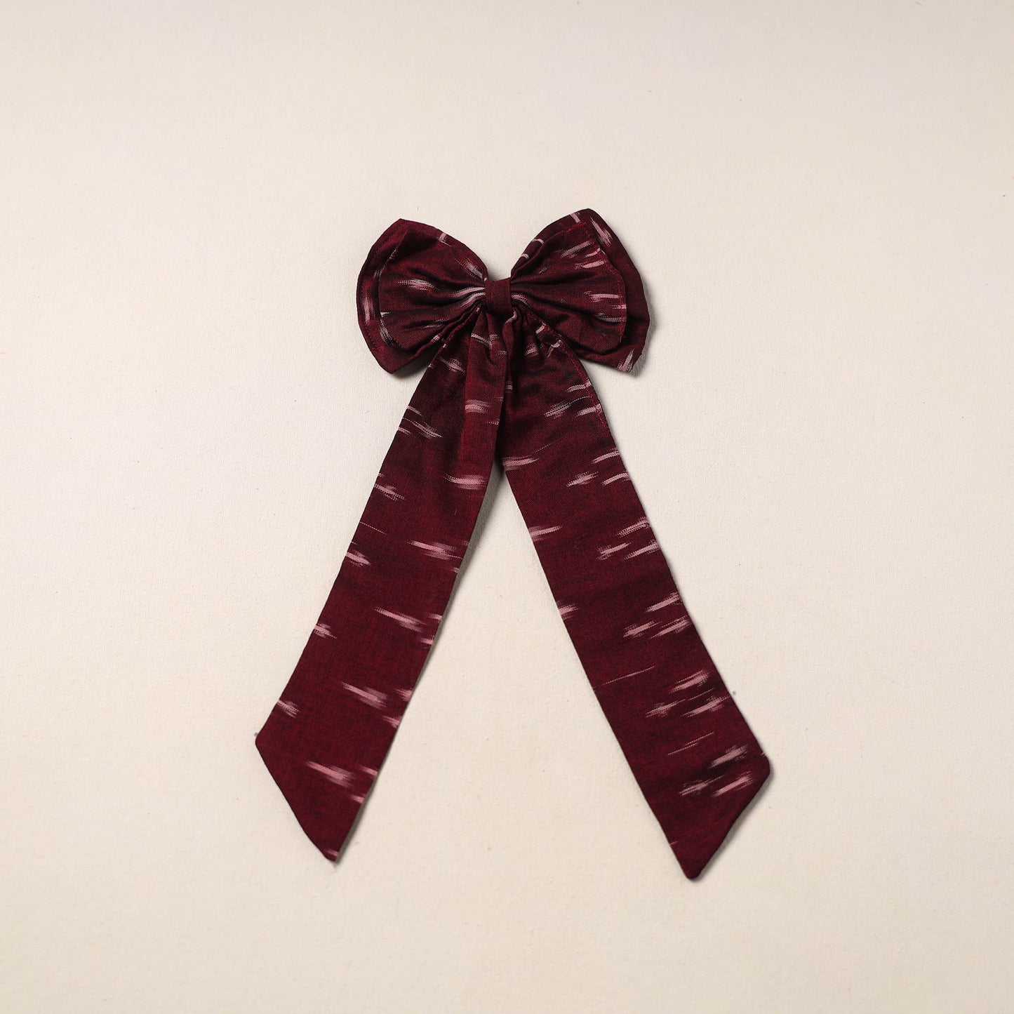 Handmade Fabric Bow Hair Clip