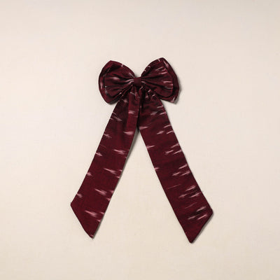 Handmade Fabric Bow Hair Clip