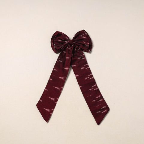 Handmade Fabric Bow Hair Clip