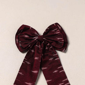 Handmade Fabric Bow Hair Clip
