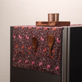 Handmade fridge top cover with multiple pockets 39
