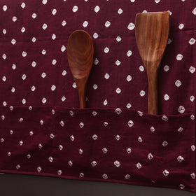 Handmade fridge top cover with multiple pockets 89
